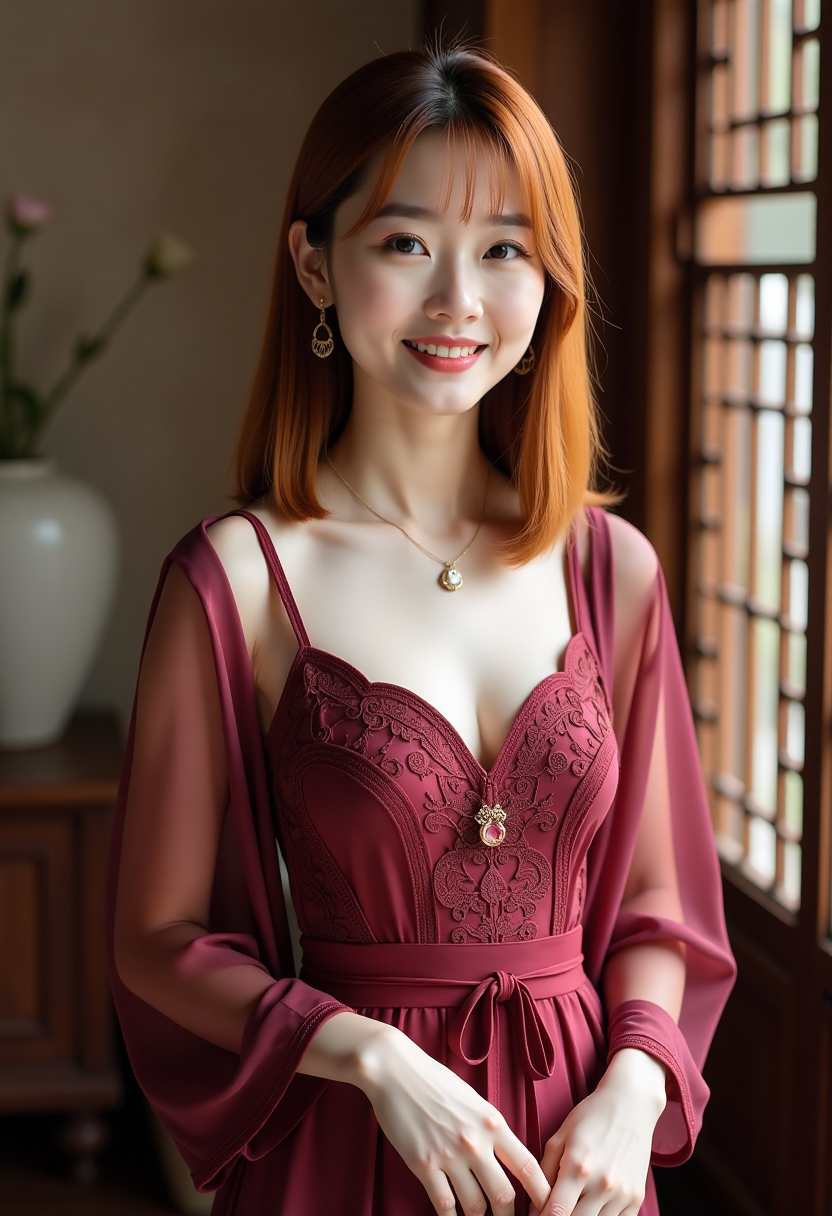 落花微雨燕双飞